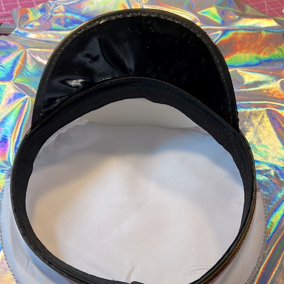 Rainbows and Flowers Rave Hat - Picture 14 of 16